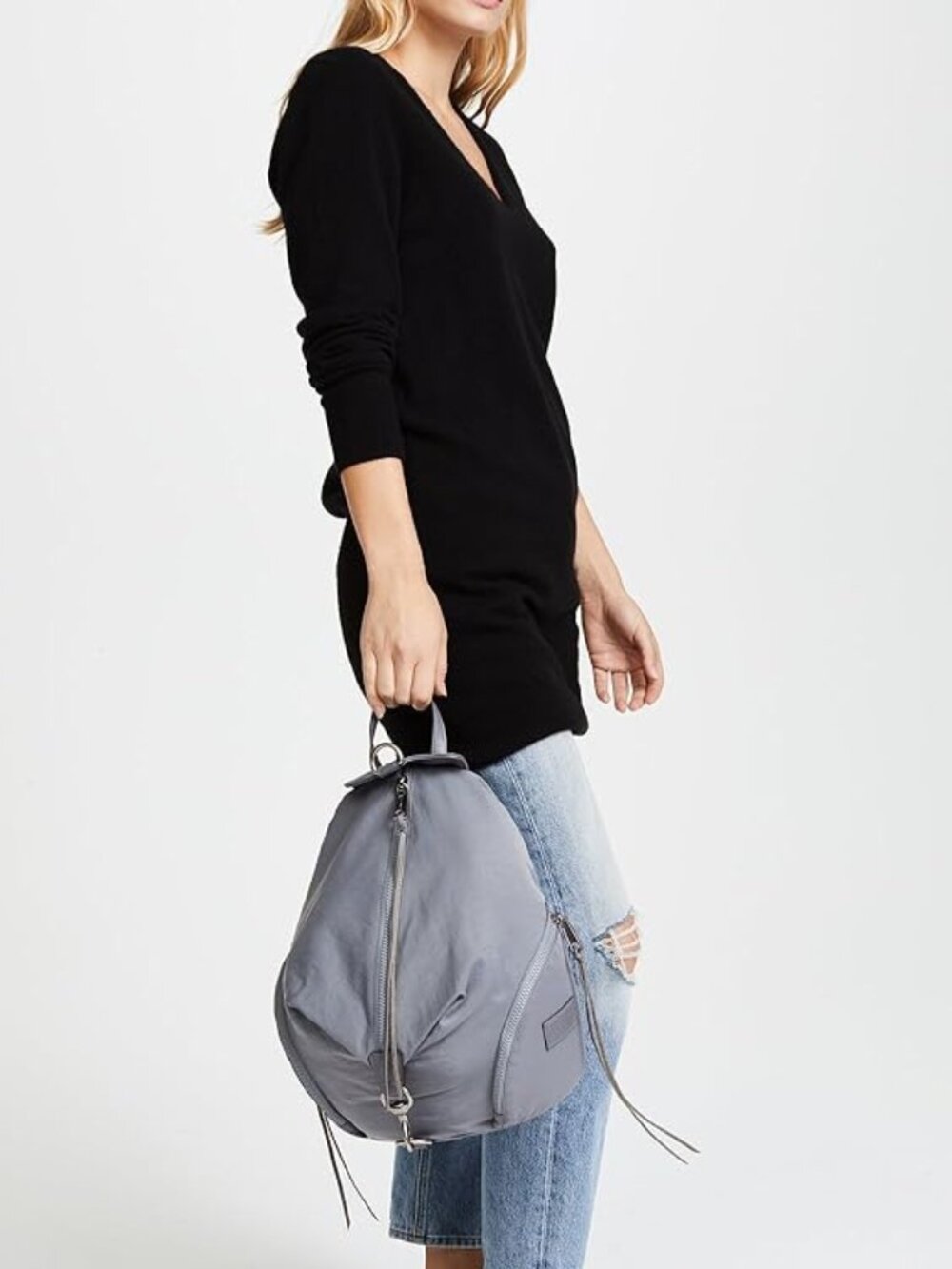 REBECCA MINKOFF Julian nylon backpack ~ quiet luxury comfortable & useful